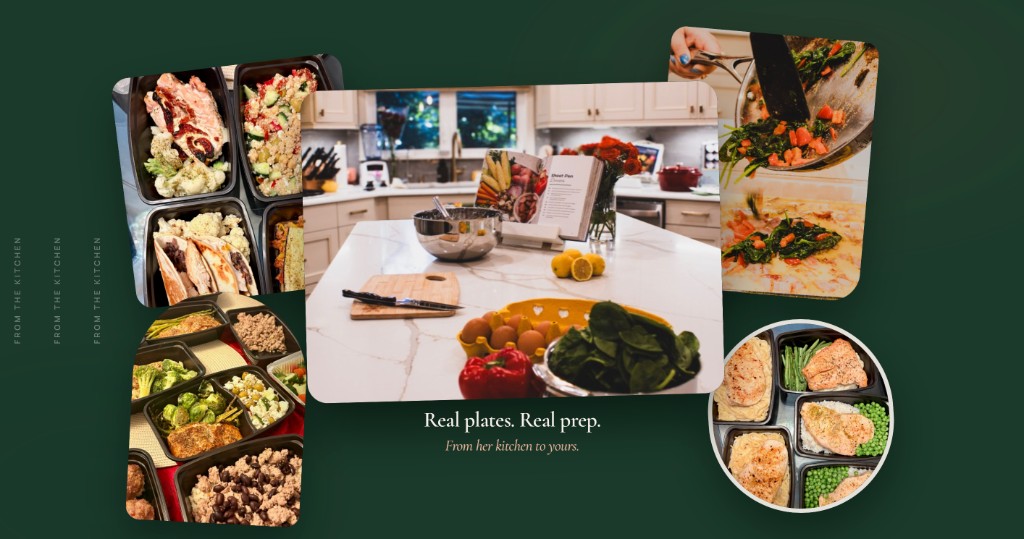 Hope & Harvest Kitchen website screenshot 2